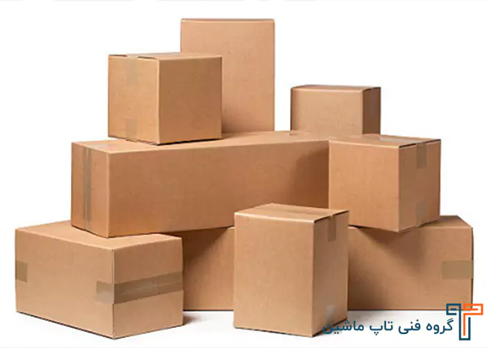 بسته‌بندی با چسب به شکل H